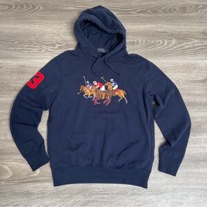 Polo Ralph Lauren Triple Pony Hoodie Size Small​